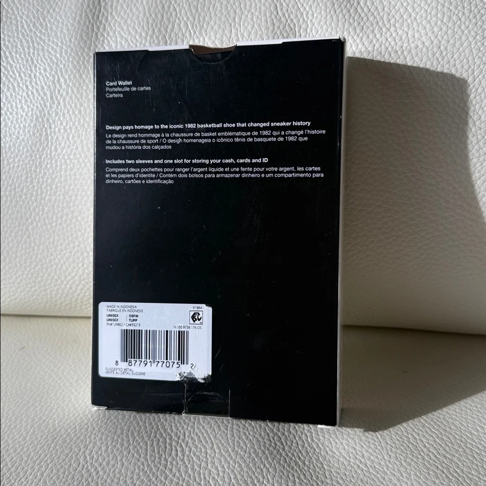 NIKE Icon Air Force 1 Card‎ Wallet